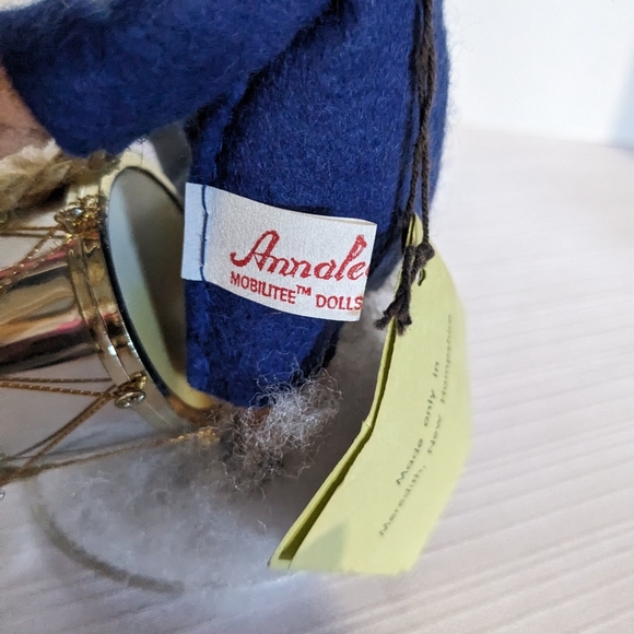 Anna Lee 1971 Little Drummer Boy 8" mobilitee doll tag Christmas holiday - Picture 7 of 12